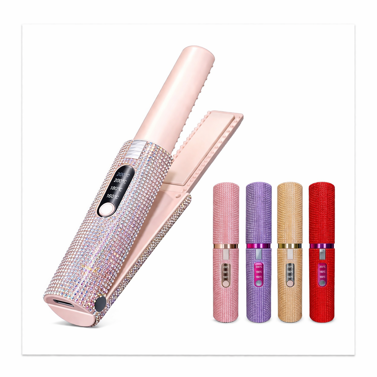 Lisseur Sans Fil 2-en-1 Diamond