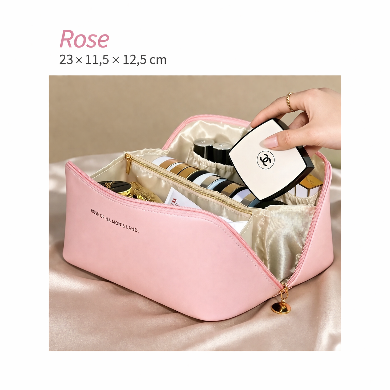 Trousse de Rangement Cosmétique Grande Capacité Étanche