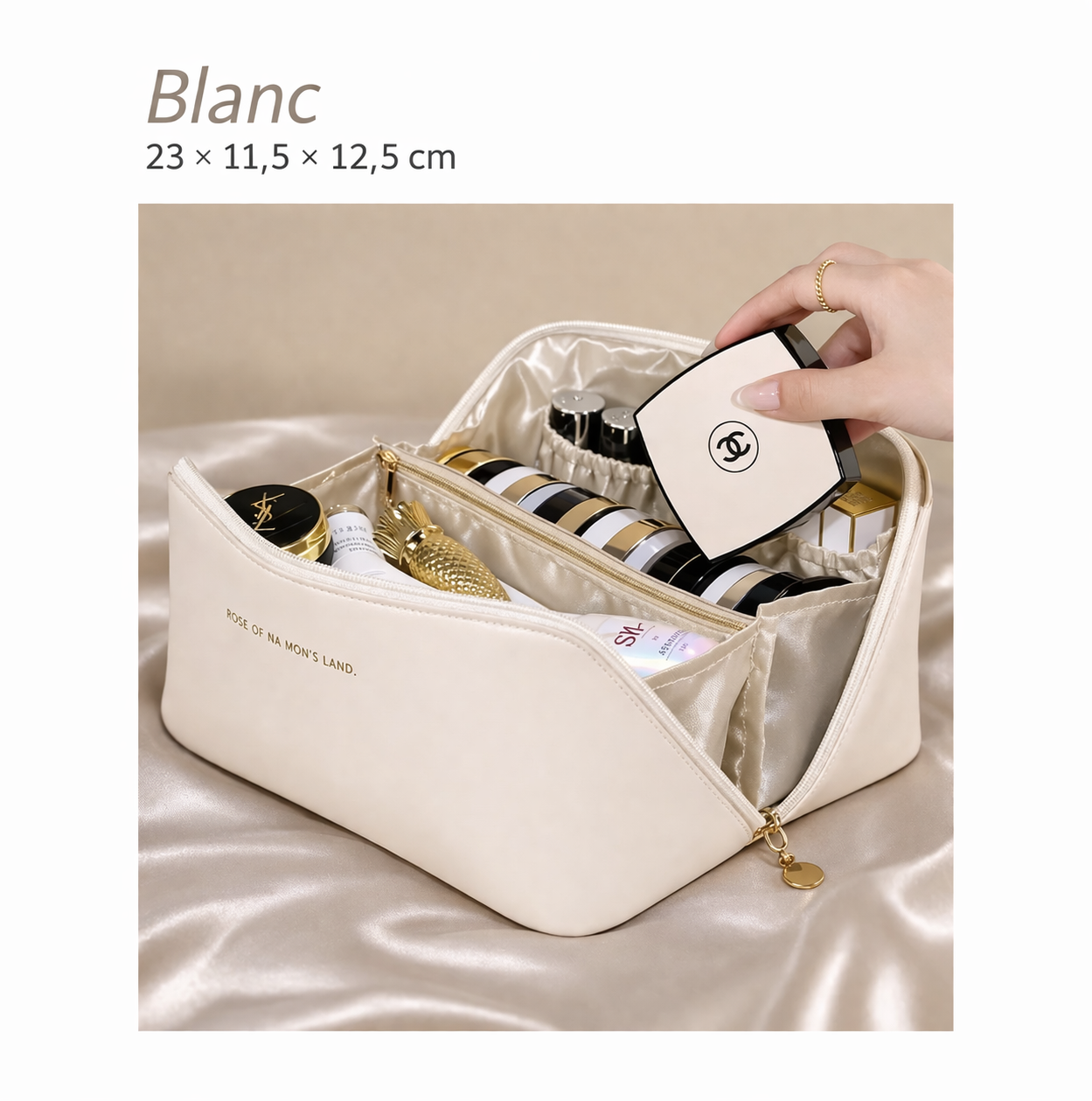 Trousse de Rangement Cosmétique Grande Capacité Étanche