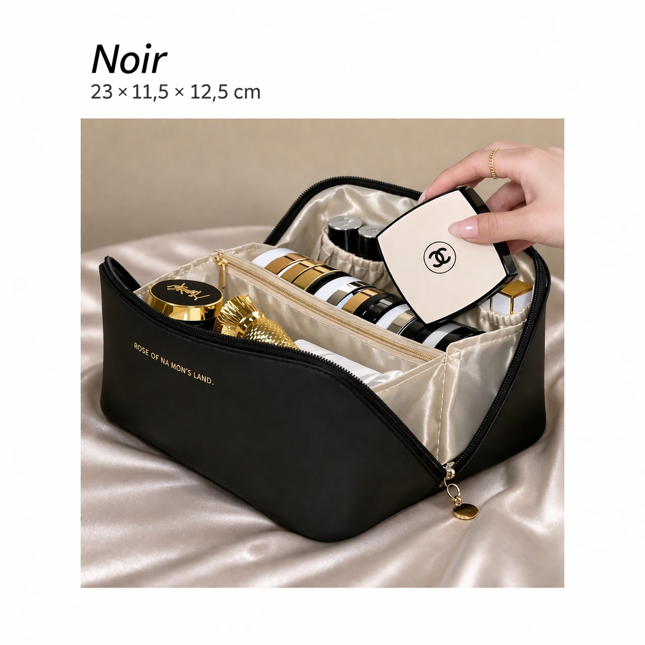 Trousse de Rangement Cosmétique Grande Capacité Étanche