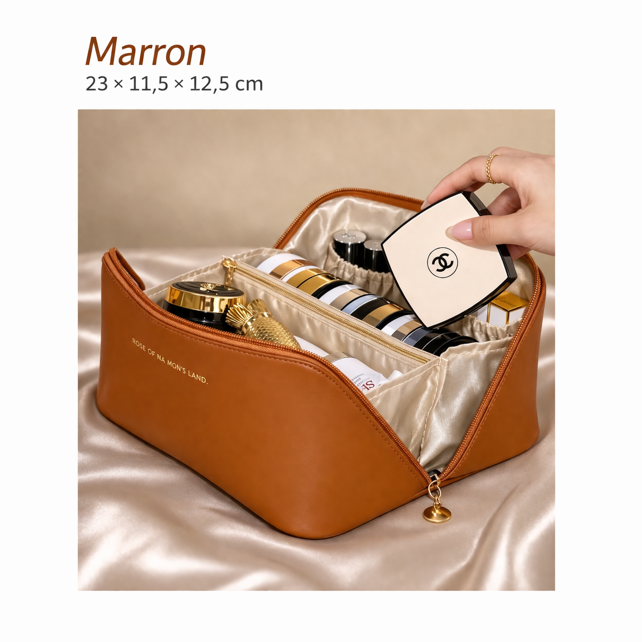 Trousse de Rangement Cosmétique Grande Capacité Étanche