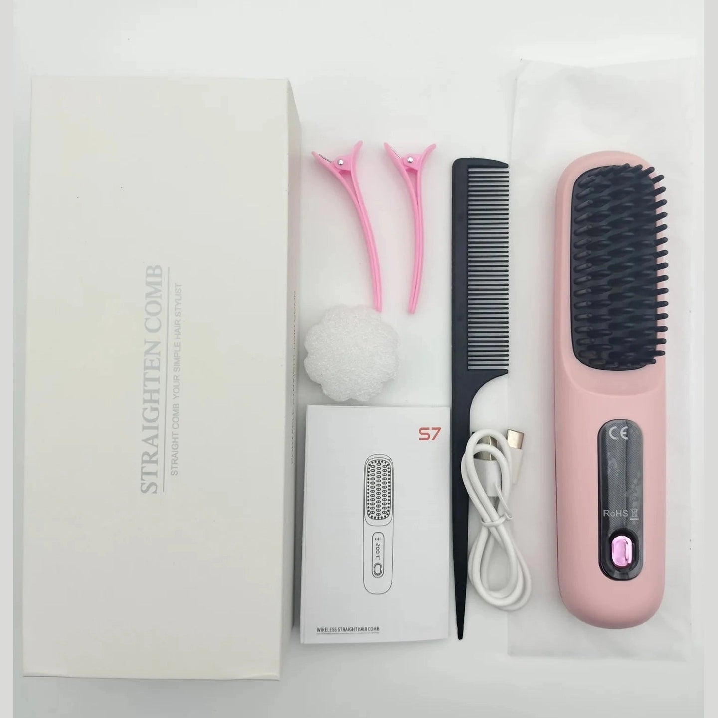 Brosse Lissante Sans Fil LED Rechargeable